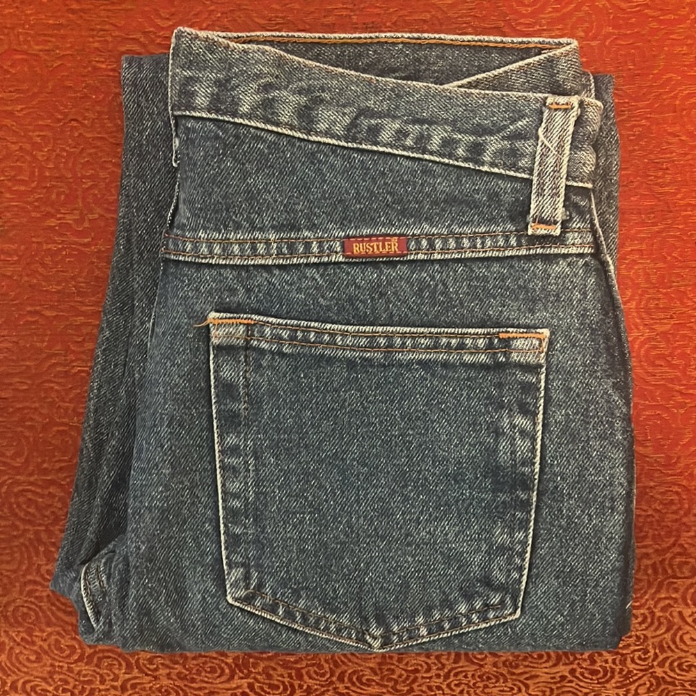 Blue Rustler jeans